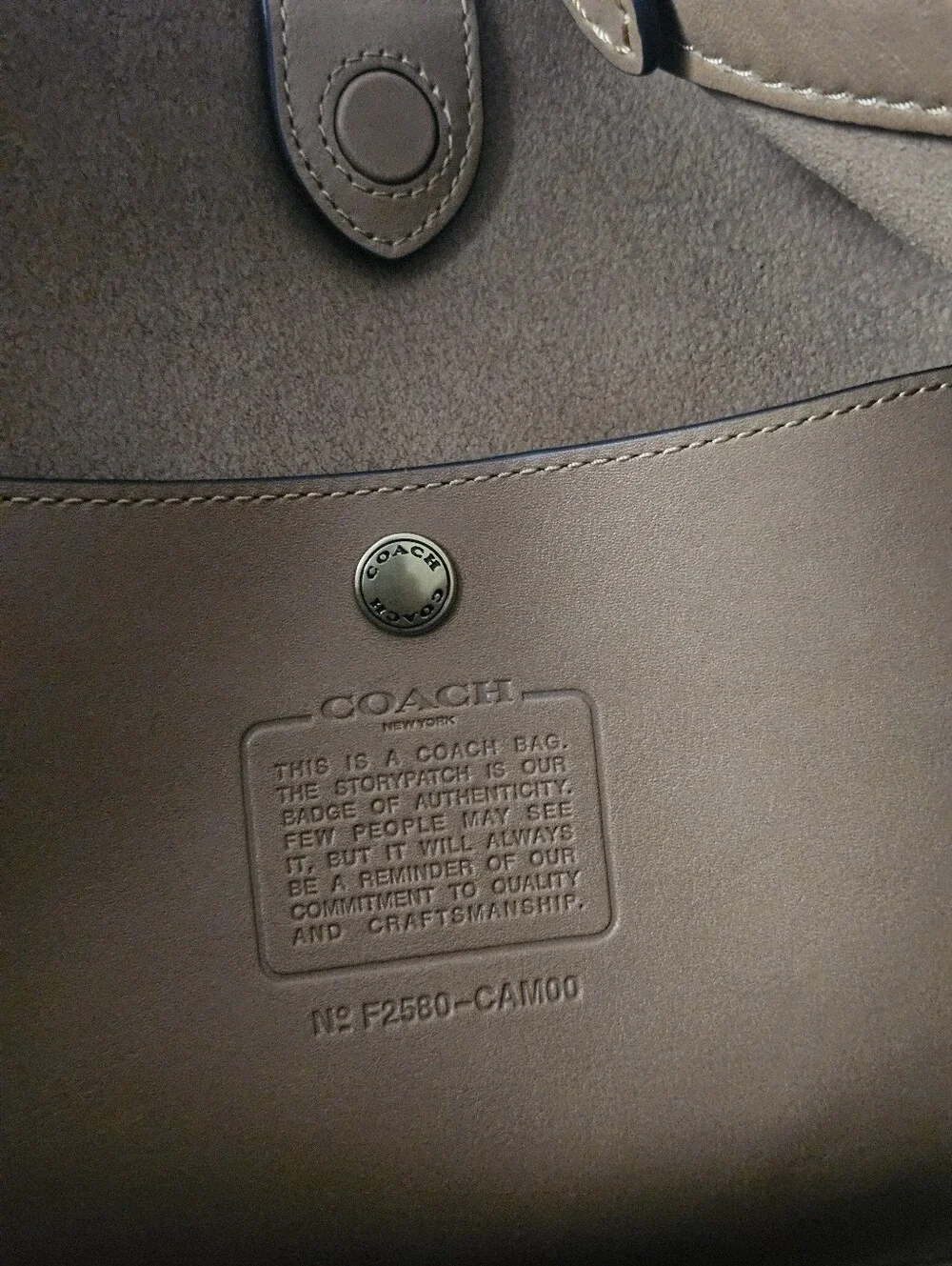 Coach beautifully slouchy